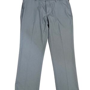 Haggar H26 Gray Golf Pants Men’s 38x30 Performance Chinos Straight Leg
